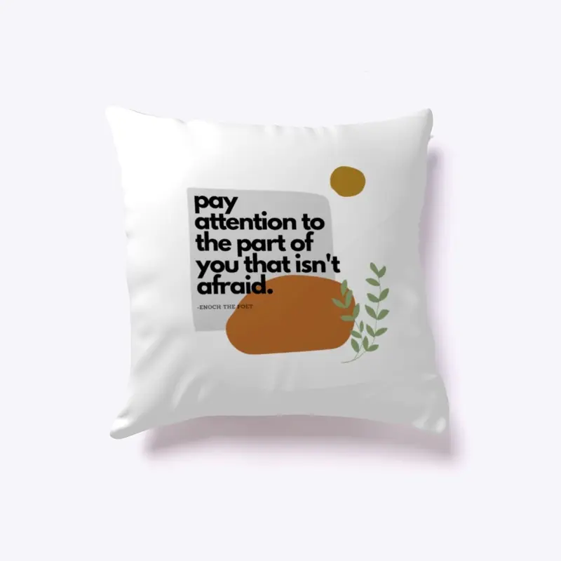 Pay Attention Pillow