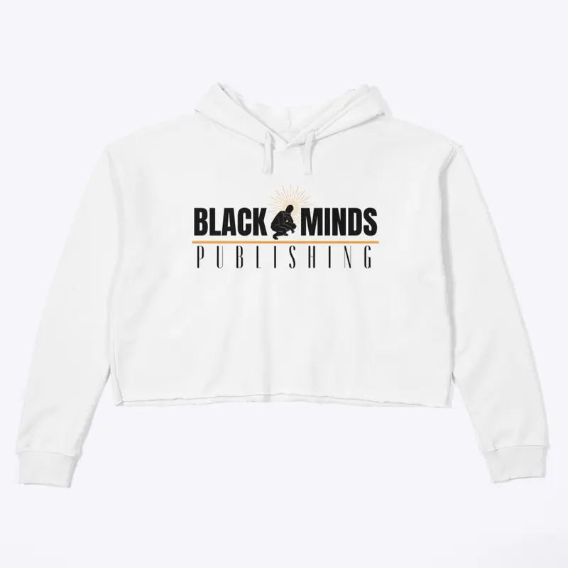 Black Minds Crop Hoodie